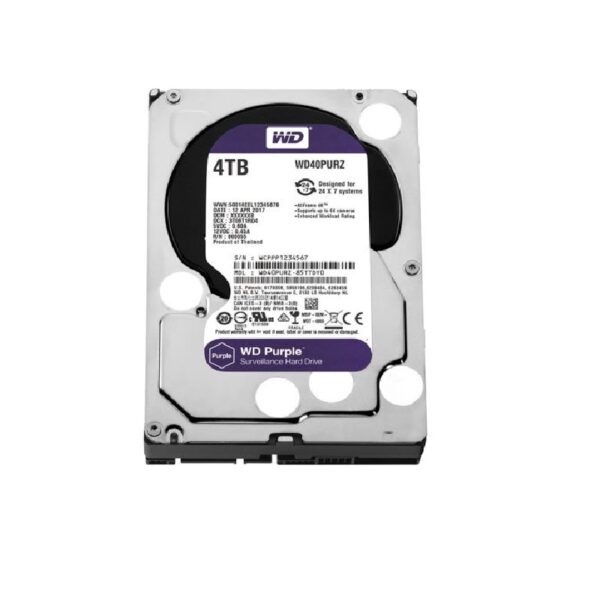 هارددیسک اینترنال وسترن دیجیتال مدل Purple WD121PURZ ظرفیت 4 ترابایت