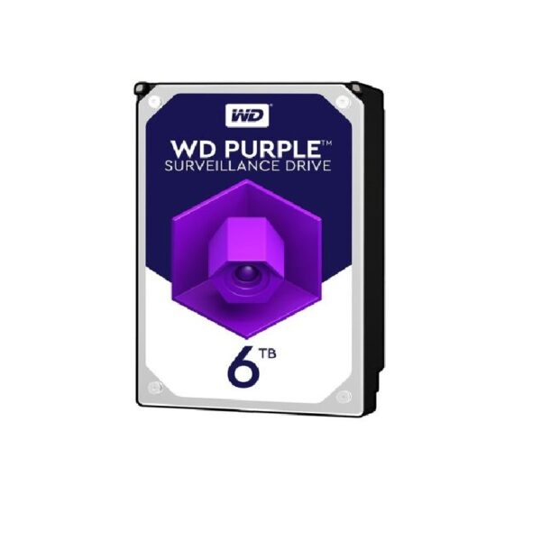 هارددیسک اینترنال وسترن دیجیتال مدل Purple WD121PURZ ظرفیت 6 ترابایت