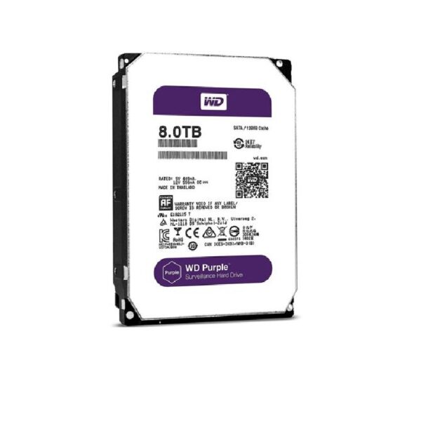 هارددیسک اینترنال وسترن دیجیتال مدل Purple WD121PURZ ظرفیت 8 ترابایت