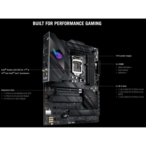 مادربرد ایسوس مدل ROG STRIX B560-E GAMING WIFI